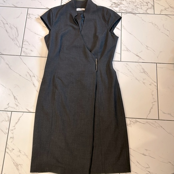Calvin Klein Wrap Dress size 6 - Picture 1 of 12